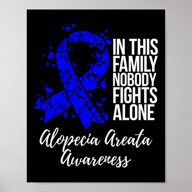 Affiche Soutien Alopecia Areata (Devant)
