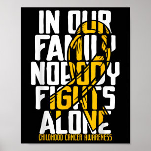 Affiche Soutien au cancer de l'enfant Cancer de l'enfant d