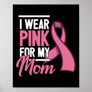 Affiche Soutien au cancer du sein