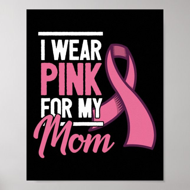 Affiche Soutien au cancer du sein (Devant)