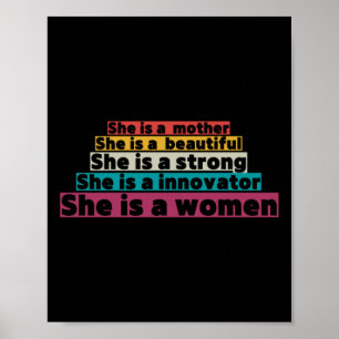Affiche Soutien aux droits des femmes