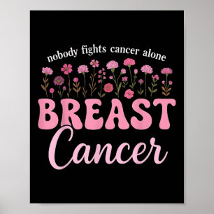 Affiche Soutien Cancer du sein Lutte contre le cancer du s