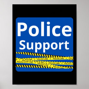 Affiche Soutien de la police