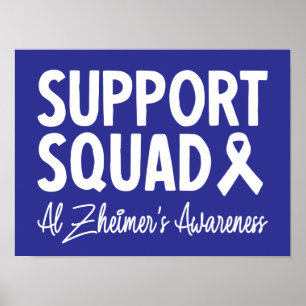 Affiche Soutien de l'équipe de sensibilisation à la maladi