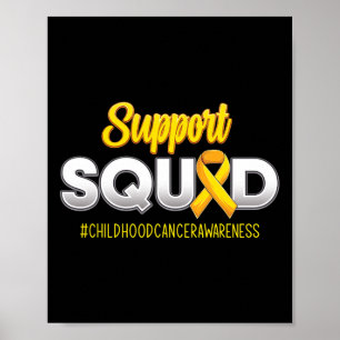 Affiche Soutien De L'Équipe De Sensibilisation Au Cancer C