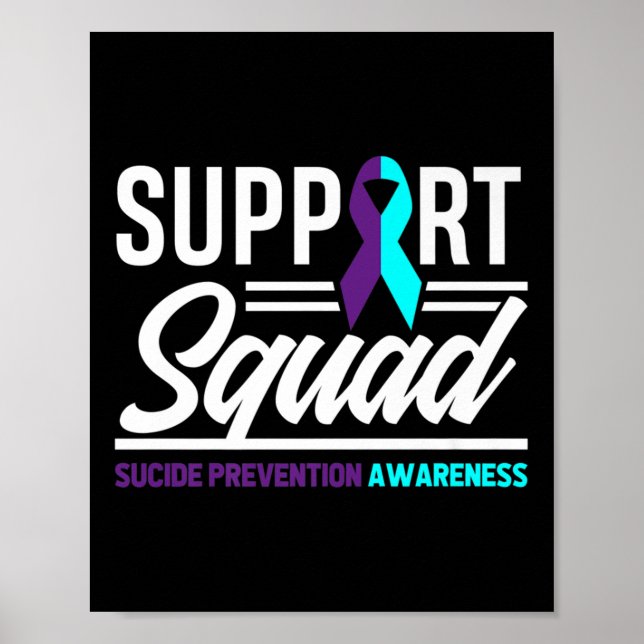 Affiche Soutien de l'Escadron pour la sensibilisation à la (Devant)