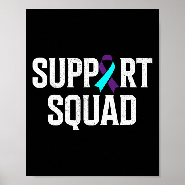 Affiche Soutien de l'Escadron pour la sensibilisation à la (Devant)