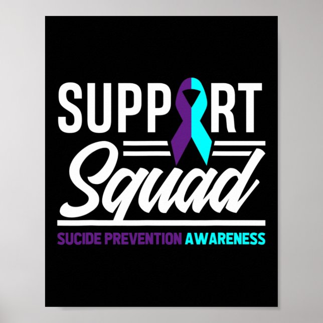Affiche Soutien de l'Escadron pour la sensibilisation à la (Devant)