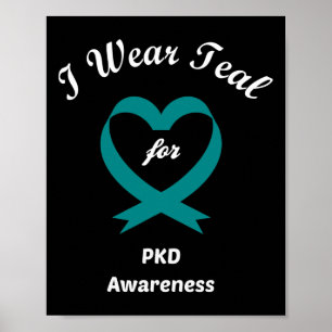 Affiche Soutien De Sensibilisation À La Pkd De La Maladie