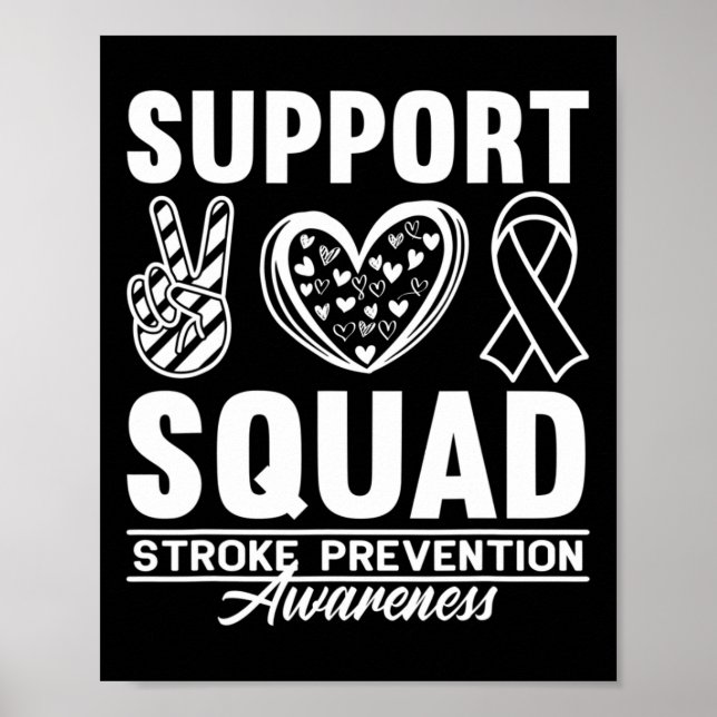 Affiche Soutien Escadron de sensibilisation Maladie cardia (Devant)