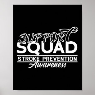 Affiche Soutien Escadron de sensibilisation Maladie cardia