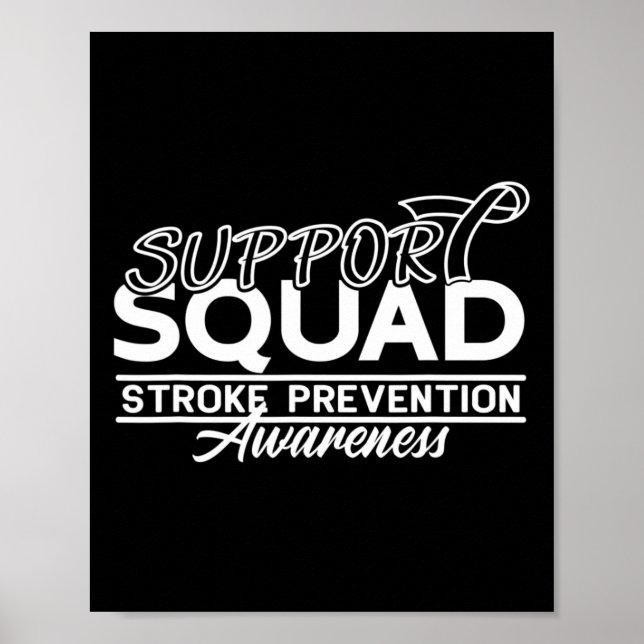 Affiche Soutien Escadron de sensibilisation Maladie cardia (Devant)