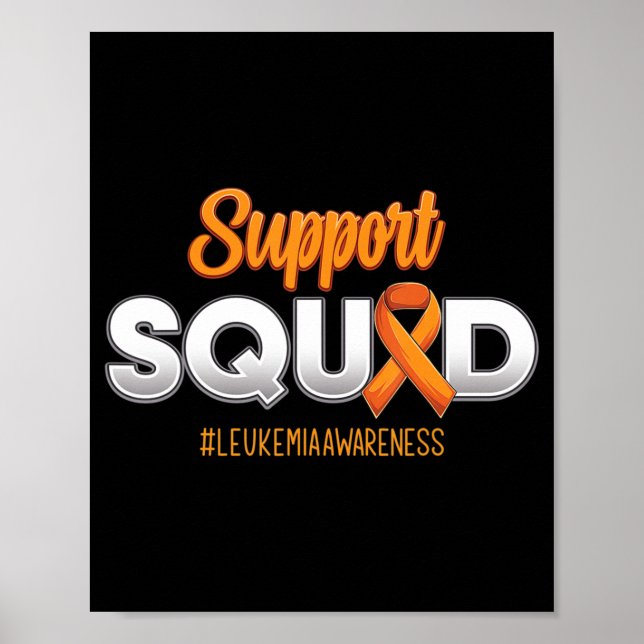 Affiche Soutien Escadron Leucémie Lutte pour (Devant)