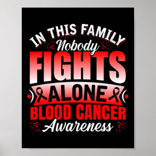 Affiche Soutien familial Personne ne se bat seul contre le