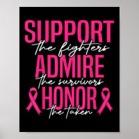 Soutien pour le cancer du sein Admirez le cancer d