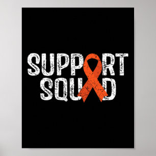 Affiche Soutien régional complexe pour la sensibilisation