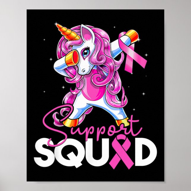 Affiche Soutien Squad Sensibilisation au cancer du sein Un (Devant)