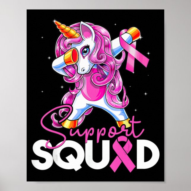 Affiche Soutien Squad Sensibilisation au cancer du sein Un (Devant)