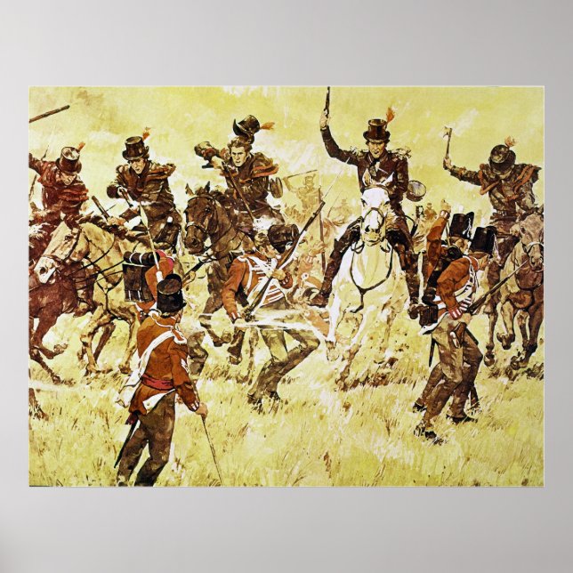 Affiche Souvenez-vous de la rivière Raisin par Ken Riley (Devant)