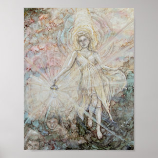 Affiche "Souvenez-vous de qui vous êtes : être léger"