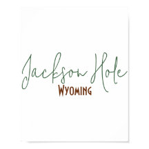 Souvenir de Jackson Hole, Wyoming