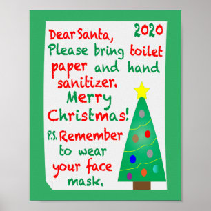 Affiche Souvenir de Noël 2020