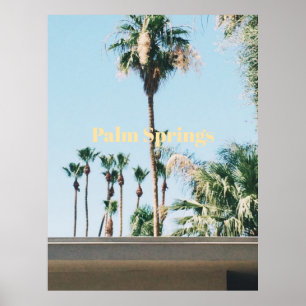 Affiche Souvenir de voyage à Palm Springs