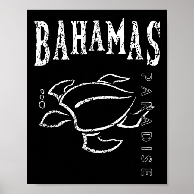 Affiche Souvenir des Bahamas (Devant)