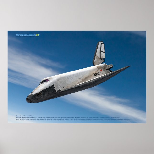 Affiche Soviet Buran: Atmospheric Flight (Devant)