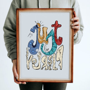 Affiche Soyez Audacieux, Soyez Vous : Soyez Vous-Même - Am