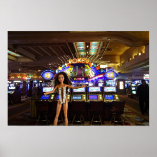 Affiche Soyez chanceux à Vegas.