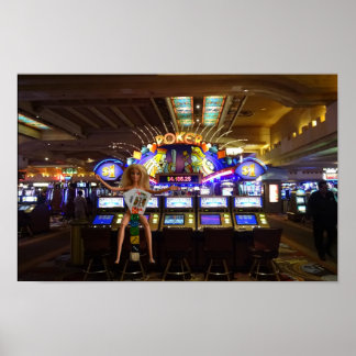 Affiche Soyez chanceux à Vegas.