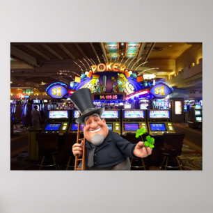 Affiche Soyez chanceux à Vegas.