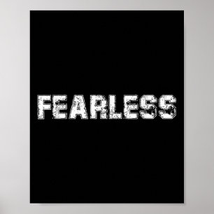 Affiche Soyez Courage Plus De Peurs, Citations Sans Peur G