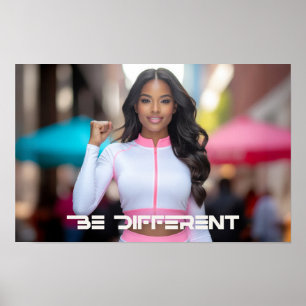 AFFICHE SOYEZ DIFFÉRENT