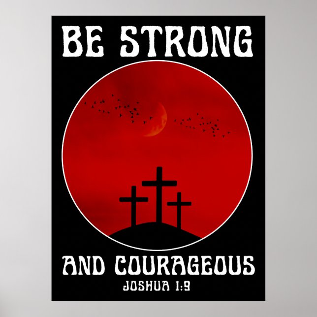 Affiche Soyez forts et courageux (Devant)