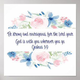 Affiche Soyez forts et courageux