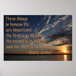 Affiche Soyez gentil