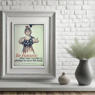 Affiche Soyez Patriote