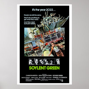 Affiche Soylent vert 1973