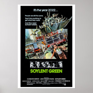 Affiche Soylent vert 1973