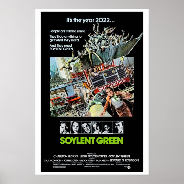 Affiche Soylent vert 1973 (Devant)