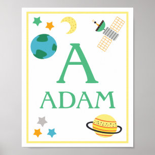 Affiche Space Animaux Art Imprimer Koala