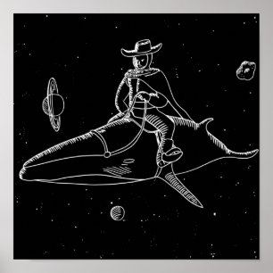 Affiche Space Cowboy