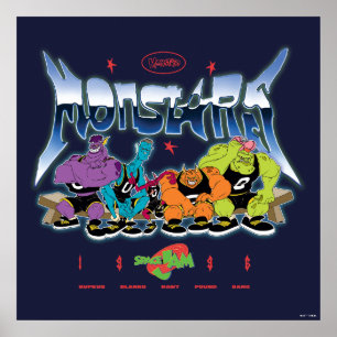 Affiche SPACE JAM™ Monstars 1996 Graphique