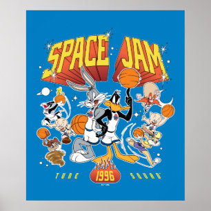 Affiche SPACE JAM™ TUNE SQUAD™ 1996 Graphique