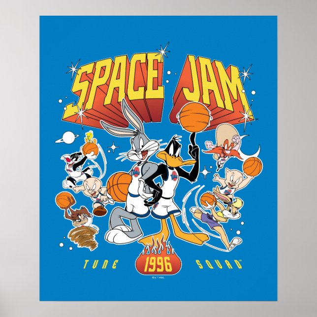 Affiche SPACE JAM™ TUNE SQUAD™ 1996 Graphique (Devant)