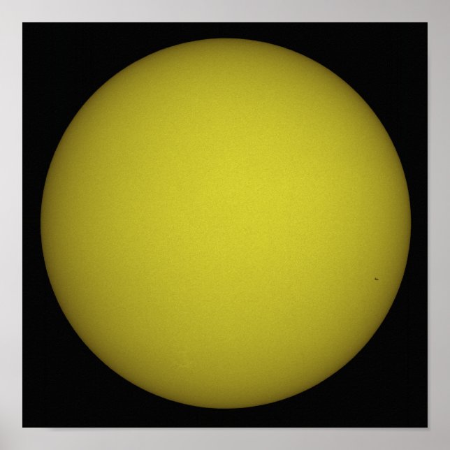 Affiche Space Shuttle Atlantis est vue en silhouette (Devant)