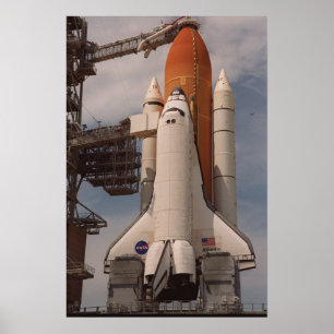 Affiche Space Shuttle Atlantis Ready for Launch (STS-106)