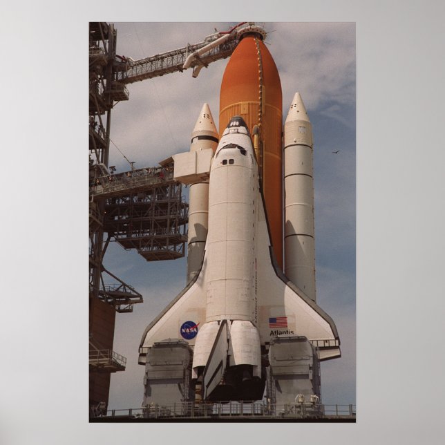 Affiche Space Shuttle Atlantis Ready for Launch (STS-106) (Devant)